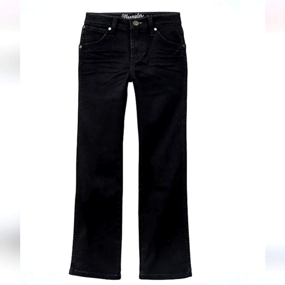 Big Boys  Wrangler Retro slim Straight Black Jeans